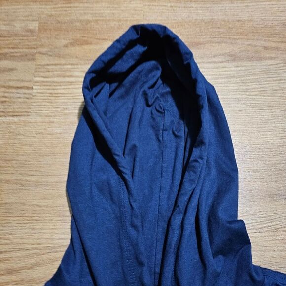 Polo Ralph Lauren Lightweight Hoodie Men's Small S Navy Moose Outdoors Logo New - Picture 6 of 9